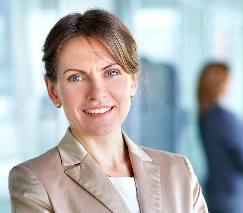 Woman Smiling
